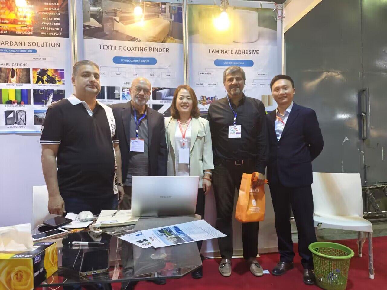 Zhejiang Ruico Advanced Materials Co., Ltd. participated in the 26th Asian Textile Exhibition