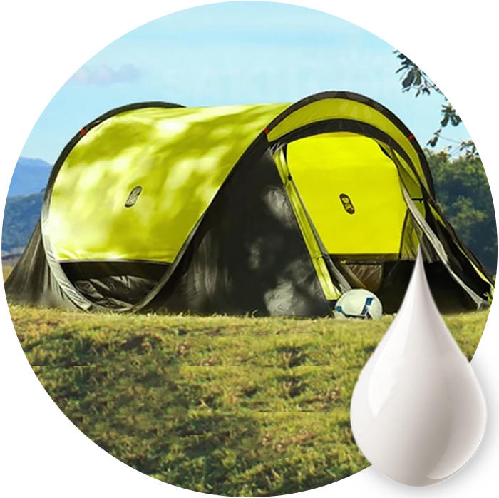  Is the FR coating applied to the entire tent or just specific parts?