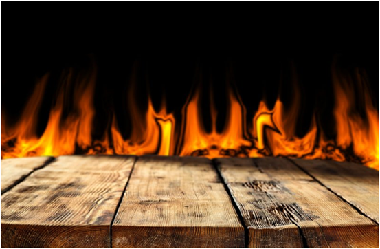 Many wood fireproof coatings employ an intumescent mechanism