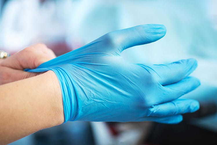 Ruico's Formulated Nitrile Latex for Examination Gloves