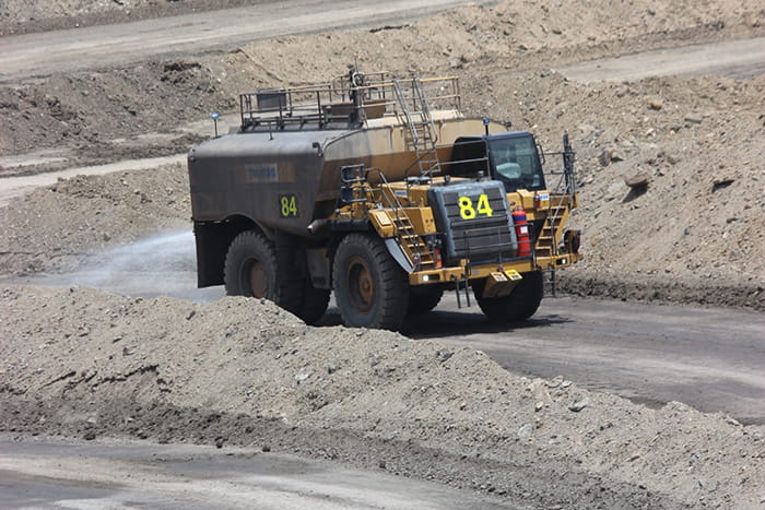 Resin for dust control