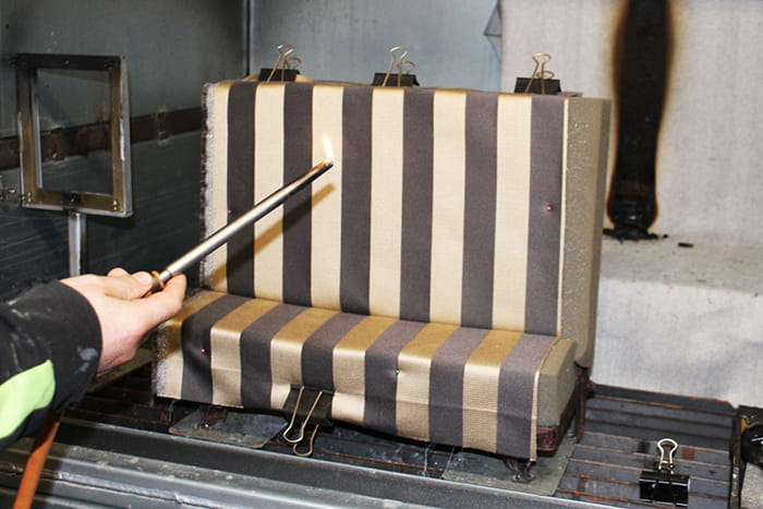 Flame Retardant Upholstery Fabrics Coating for BS5852