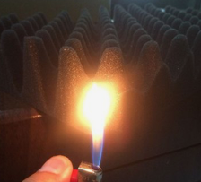 Flame retardants are used in textiles