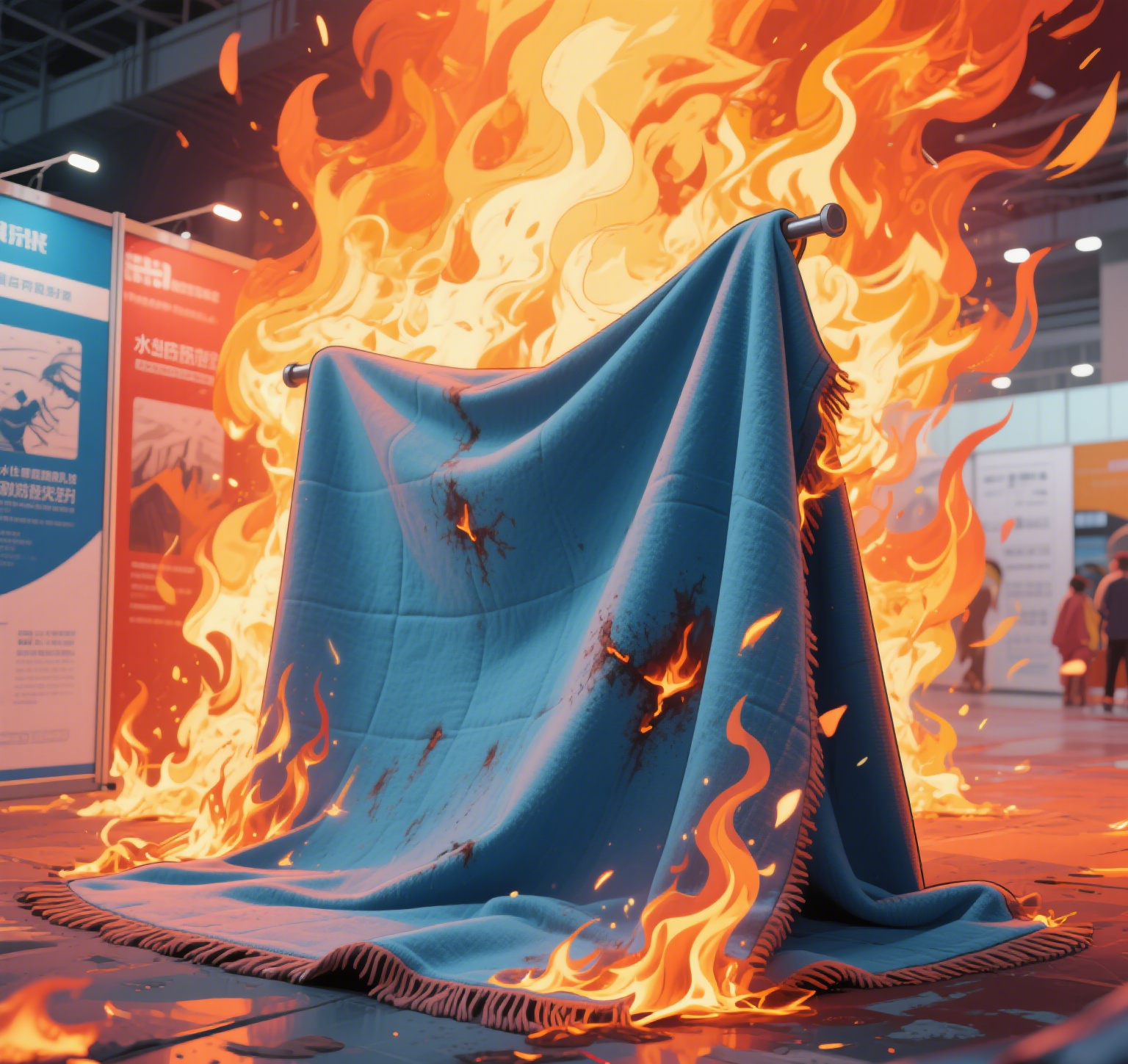 Halogen-Based Flame Retardant Masterbatch: Superior Fire Protection for Exhibition Carpets