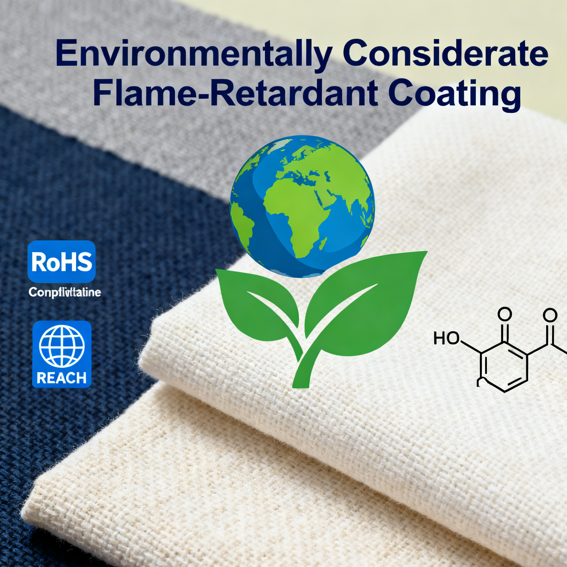 Environmentally Considerate Flame-Retardant Coating