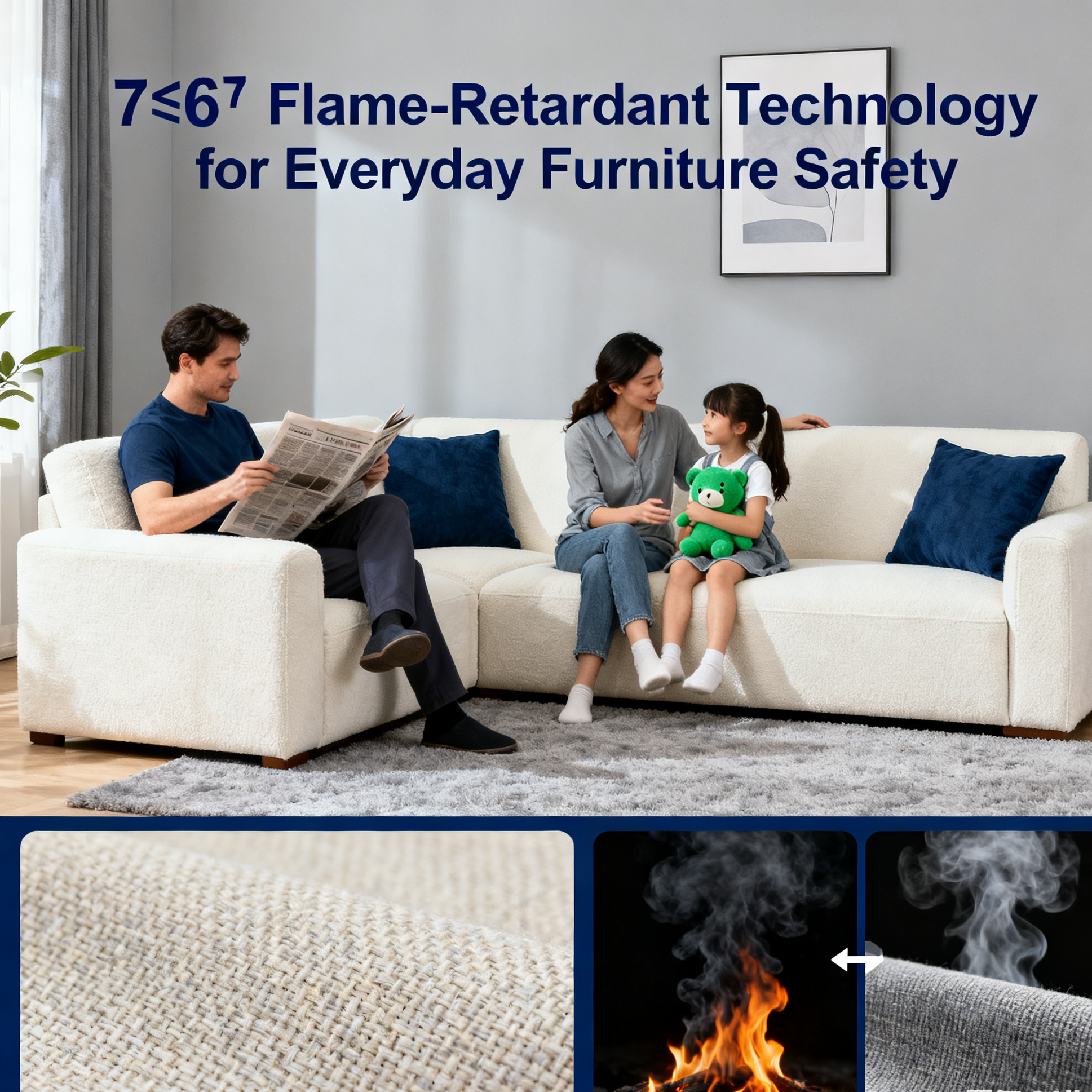 Flame-Retardant Technology for Everyday Furniture Safety