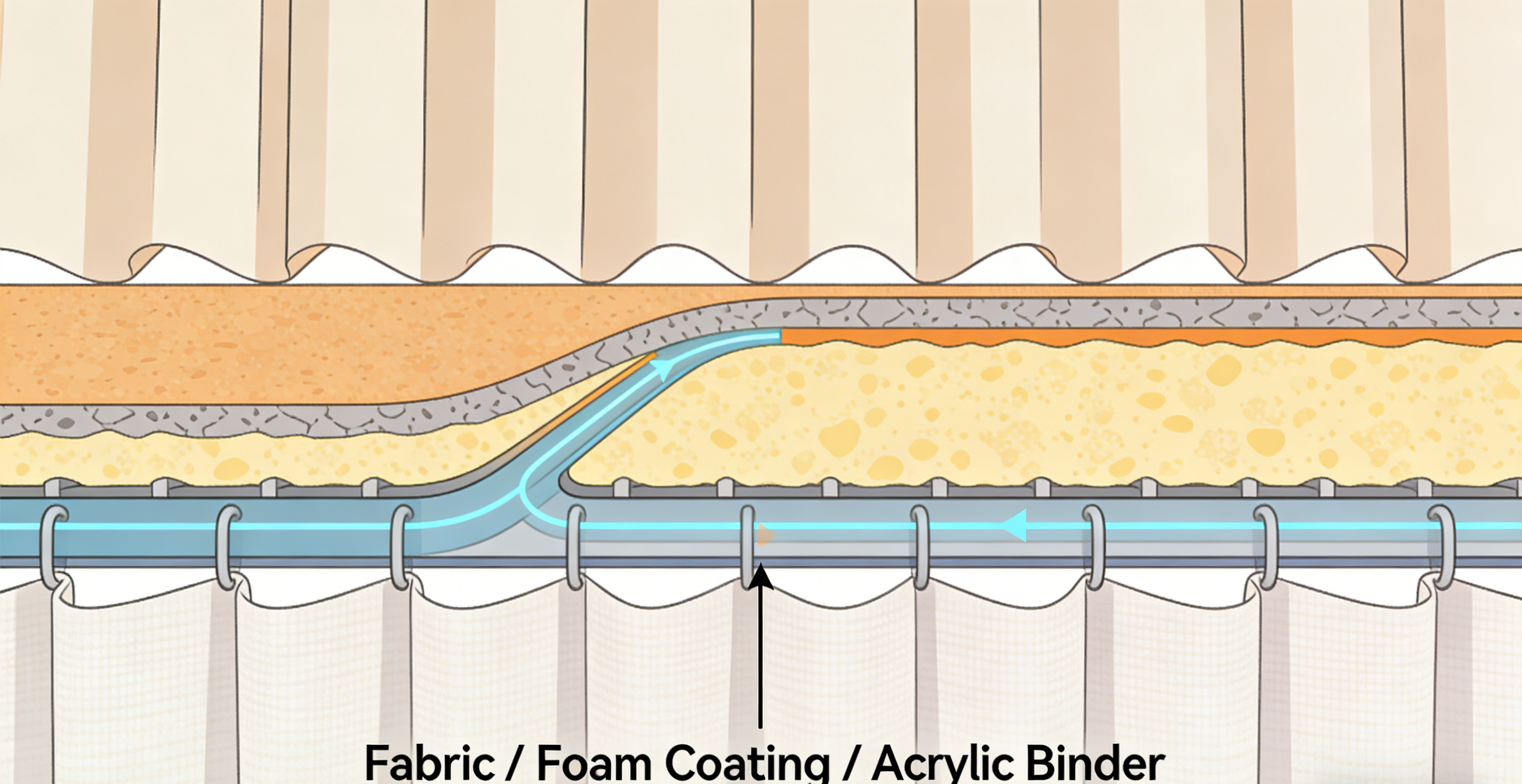 The Role of Anti-Stick Coatings in Foam-Coated Curtain Fabrics