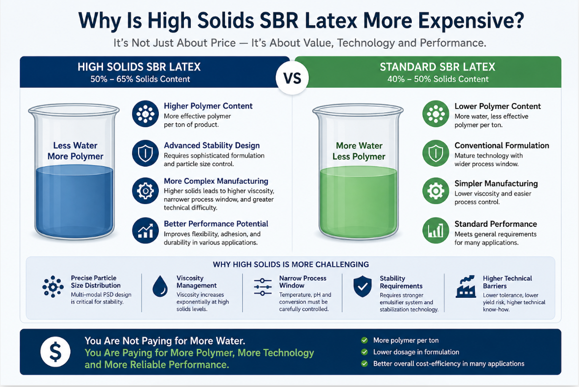 Understanding the Cost Structure of High Solids SBR Latex