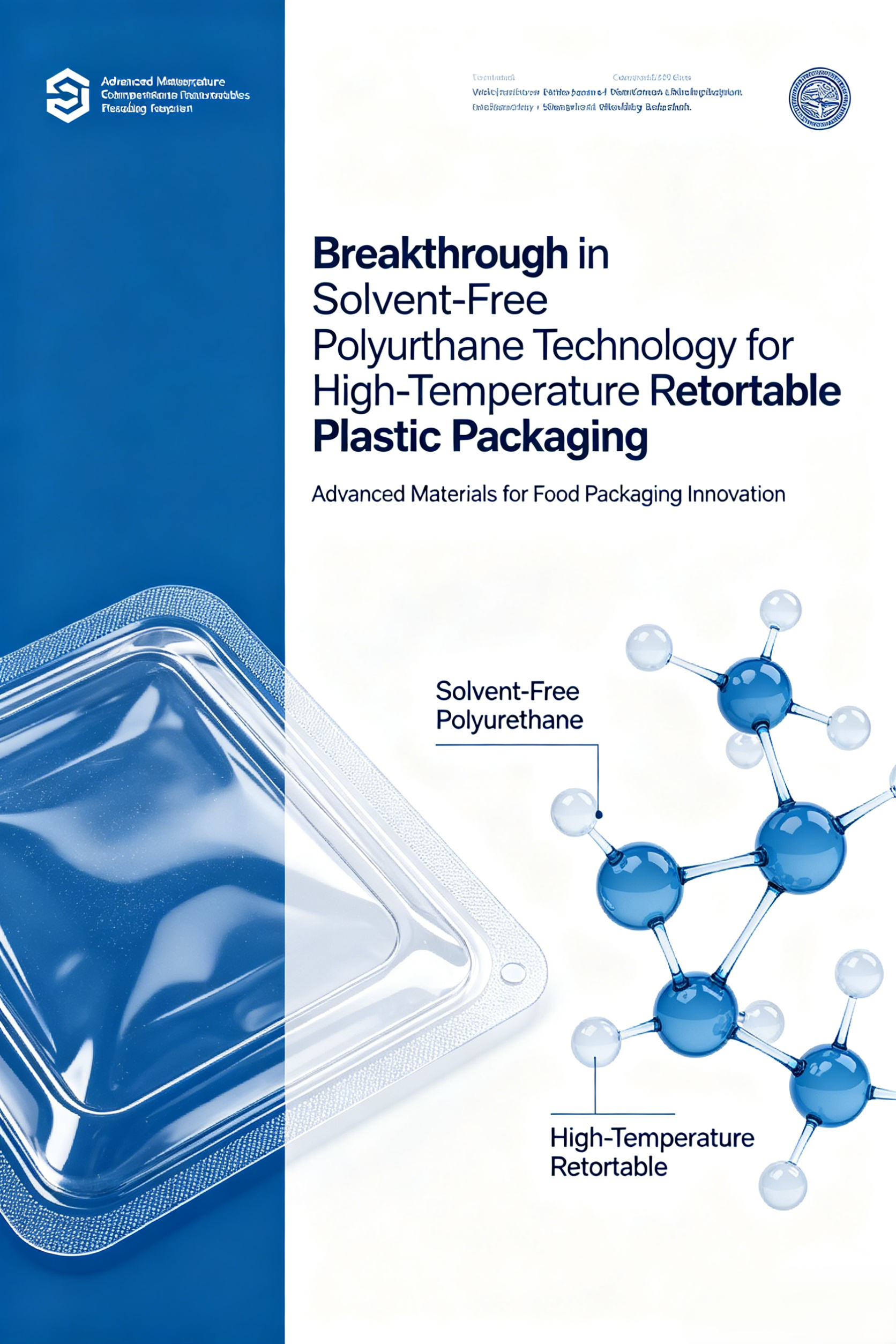 Technological Breakthrough in Solvent-Free Polyurethane for High-Temperature Retort Plastic Packaging